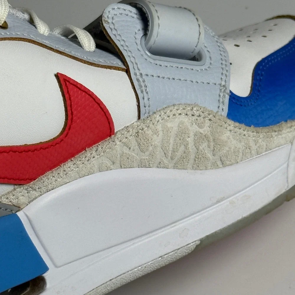Air Jordan Mens‎ LEFT SHOE ONLY Legacy 312 Low Size 12 White Red Blue FN8902-161